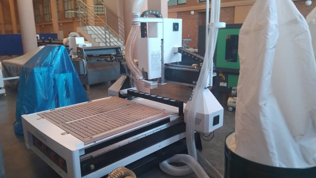 Unipod machines being commissioned